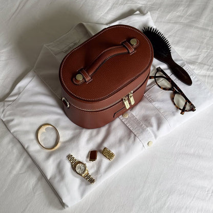 Oval Toiletry Case
