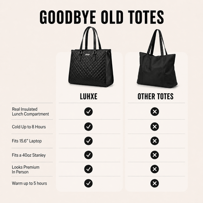 Luhxe 3 in 1 Tote Bag